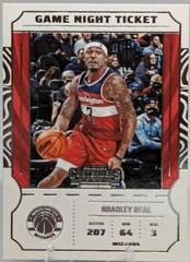 Bradley Beal #20 Basketball Cards 2022 Panini Contenders Game Night Ticket Prices