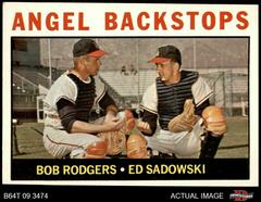 Angel Backstops [Rodgers, Sadowski] #61 Baseball Cards 1964 Topps Prices