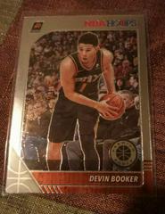 Devin Booker [Silver Prizm] Basketball Cards 2019 Panini Hoops Premium Stock Prices