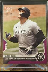 Aaron Judge [Purple] #220 Baseball Cards 2021 Topps Now Prices