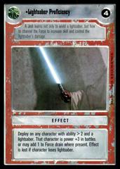Lightsaber Proficiency [Limited] Star Wars CCG Premiere Prices