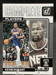 Kevin Durant #9 Basketball Cards 2022 Panini Donruss Complete Players Prices