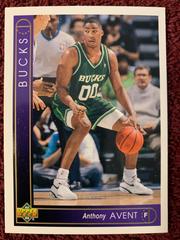 Anthony Avent #115 Basketball Cards 1993 Upper Deck Prices