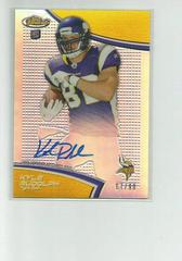 Kyle Rudolph [Autograph Refractor] #92 Football Cards 2011 Topps Finest Prices