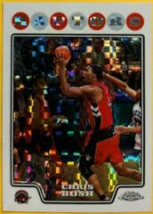 Chris Bosh [Xfractor] #134 Basketball Cards 2008 Topps Chrome Prices