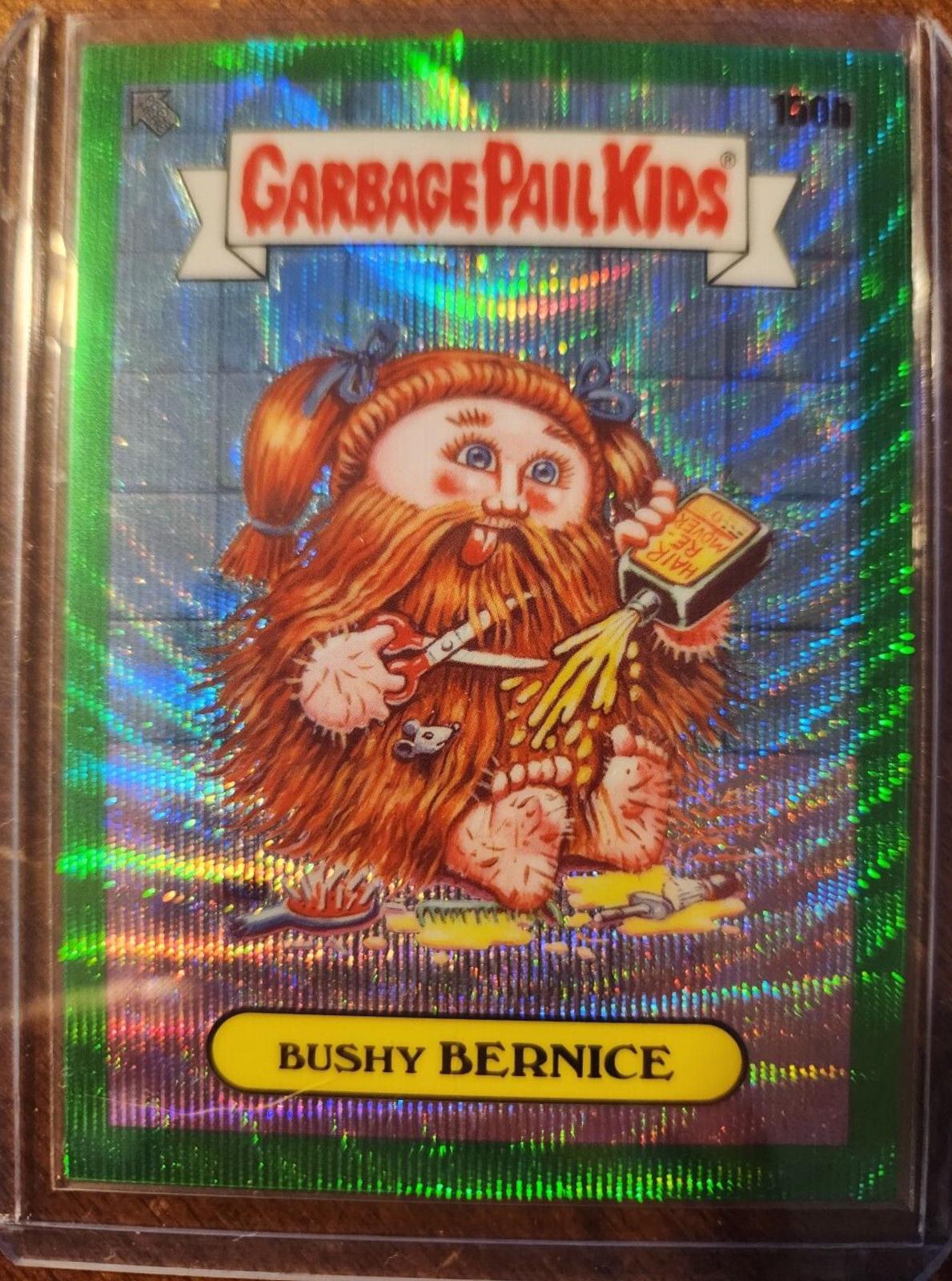 BUSHY BERNICE [Green Wave] #150b Prices | 2021 Garbage Pail Kids Chrome ...