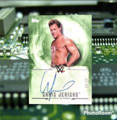 Chris Jericho [Green] #UA-CJ Wrestling Cards 2017 Topps WWE Undisputed Autographs Prices