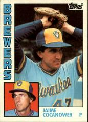 Jaime Cocanower #26T Baseball Cards 1984 Topps Traded Prices