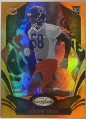 Roquan Smith [Orange] #141 Football Cards 2018 Panini Certified Prices
