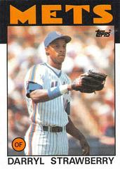Darryl Strawberry #80 Baseball Cards 1986 Topps Prices