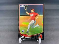 Adam Eaton [Black Refractor] #155 Baseball Cards 2013 Topps Chrome Prices