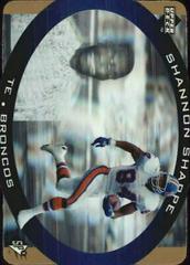 Shannon Sharpe [Gold] Football Cards 1996 Spx Prices