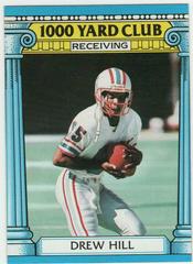 Drew Hill Football Cards 1987 Topps 1000 Yard Club Prices