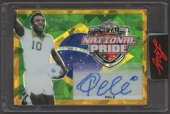 Pele [Prismatic Gold] #NP-P1 Soccer Cards 2022 Leaf Metal National Pride Autographs Prices