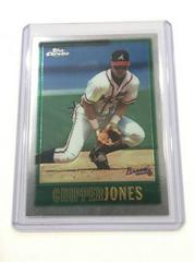 Chipper Jones [Refractor] #97 Baseball Cards 1997 Topps Chrome Prices