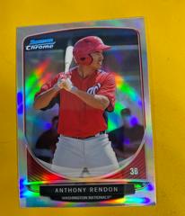Anthony Rendon #WN1 Baseball Cards 2013 Bowman Chrome Cream of the Crop Mini Refractor Prices