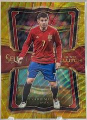 Alvaro Morata [Gold] Soccer Cards 2017 Panini Select in the Clutch Prices