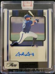 Josh Jung [Black] #DOA-JJ Baseball Cards 2022 Panini Three and Two Day One Autographs Prices