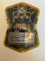 CeeDee Lamb [Gold Prizm Die-Cut] Football Cards 2020 Panini Select Rookie Signatures Prices