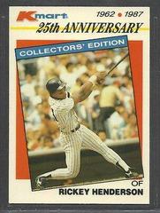 Rickey Henderson Baseball Cards 1987 Kmart Prices