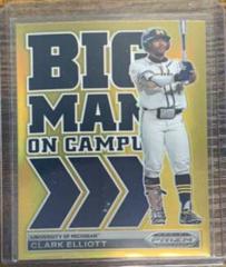 Clark Elliott [Autograph Gold] Baseball Cards 2022 Panini Prizm Draft Picks Big Man on Campus Prices