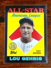 Lou Gehrig [Black] Baseball Cards 2023 Topps 1988 All Star Prices