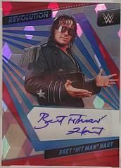 Bret 'Hit Man' Hart [Cubic] Wrestling Cards 2022 Panini Revolution WWE Autographs Prices