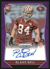 Blake Bell [Violet Prizm] #RS-BB Football Cards 2015 Panini Prizm Rookie Signatures Prices