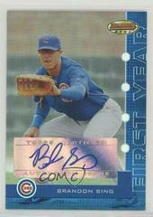 Brandon Sing [Autograph] #131 Baseball Cards 2005 Bowman's Best Prices