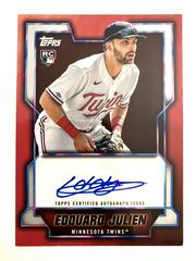 Edouard Julien [Platinum] #TJA-EJ Baseball Cards 2023 Topps Japan Edition Autographs Prices