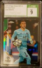 Keylor Navas [Green Refractor] Soccer Cards 2019 Topps Chrome UEFA Champions League Prices