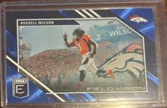 Russell Wilson [Blue] #FV-6 Football Cards 2023 Panini Donruss Elite Field Vision Prices