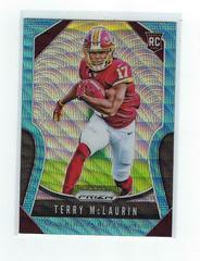 Terry McLaurin [Blue Wave Prizm] Football Cards 2019 Panini Prizm Prices