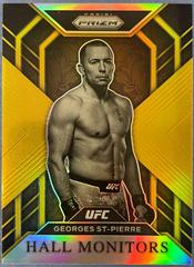 Georges St Pierre [Gold] Ufc Cards 2023 Panini Prizm UFC Hall Monitors Prices