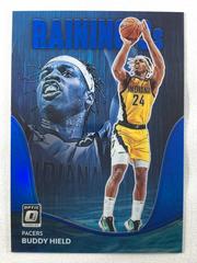 Buddy Hield [Blue] #3 Basketball Cards 2022 Panini Donruss Optic Raining 3s Prices