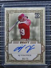 AJ Vukovich [Gold] #BA-AJV Baseball Cards 2020 Leaf Ultimate Autographs Prices