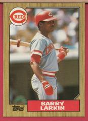 Barry Larkin Baseball Cards 1987 Topps Tiffany Prices