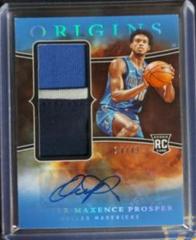 Olivier-Maxence Prosper [Blue] #22 Basketball Cards 2023 Panini Origins Rookie Autograph Prices