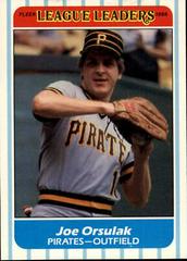 Joe Orsulak #29 Baseball Cards 1986 Fleer League Leaders Prices