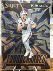 Josh Allen Football Cards 2021 Panini Select Turbocharged Prices