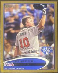 Chipper Jones [Gray Jersey Gold] #US166 Baseball Cards 2012 Topps Update Prices