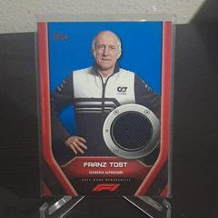 Franz Tost [Blue] #105 Racing Cards 2022 Topps Formula 1 Prices