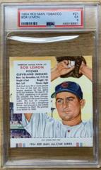 Bob Lemon Baseball Cards 1954 Red Man Tobacco Prices