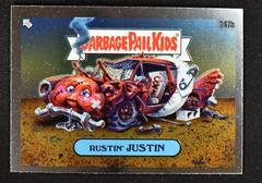 Rustin' JUSTIN #247b 2023 Garbage Pail Kids Chrome Prices