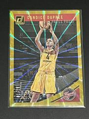 Candice Dupree [Press Proof Gold Laser] Basketball Cards 2019 Panini Donruss WNBA Prices