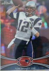 Tom Brady [Prism Refractor] Football Cards 2012 Topps Chrome Prices