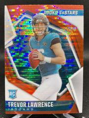 Trevor Lawrence [Red Pulsar Prizm] #101 Football Cards 2021 Panini Rookies and Stars Prices