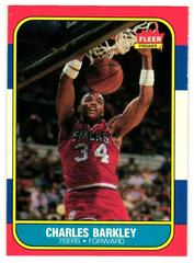 Charles Barkley Basketball Cards 1986 Fleer Prices