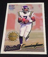 Randall Cunningham [Premiere Date] #131 Football Cards 1999 Pacific Paramount Prices