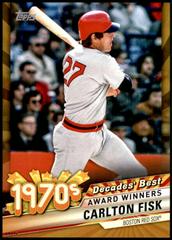 Carlton Fisk Baseball Cards 2020 Topps Decades' Best Prices